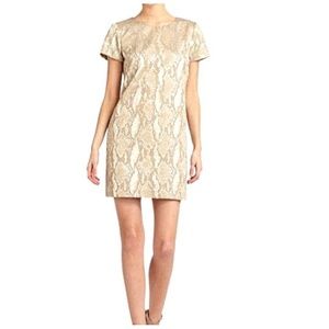 French Connection Snakeskin Minin Dress